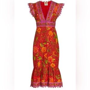 farm rio patches shirt dress Summer Patches T-Shirt Dress